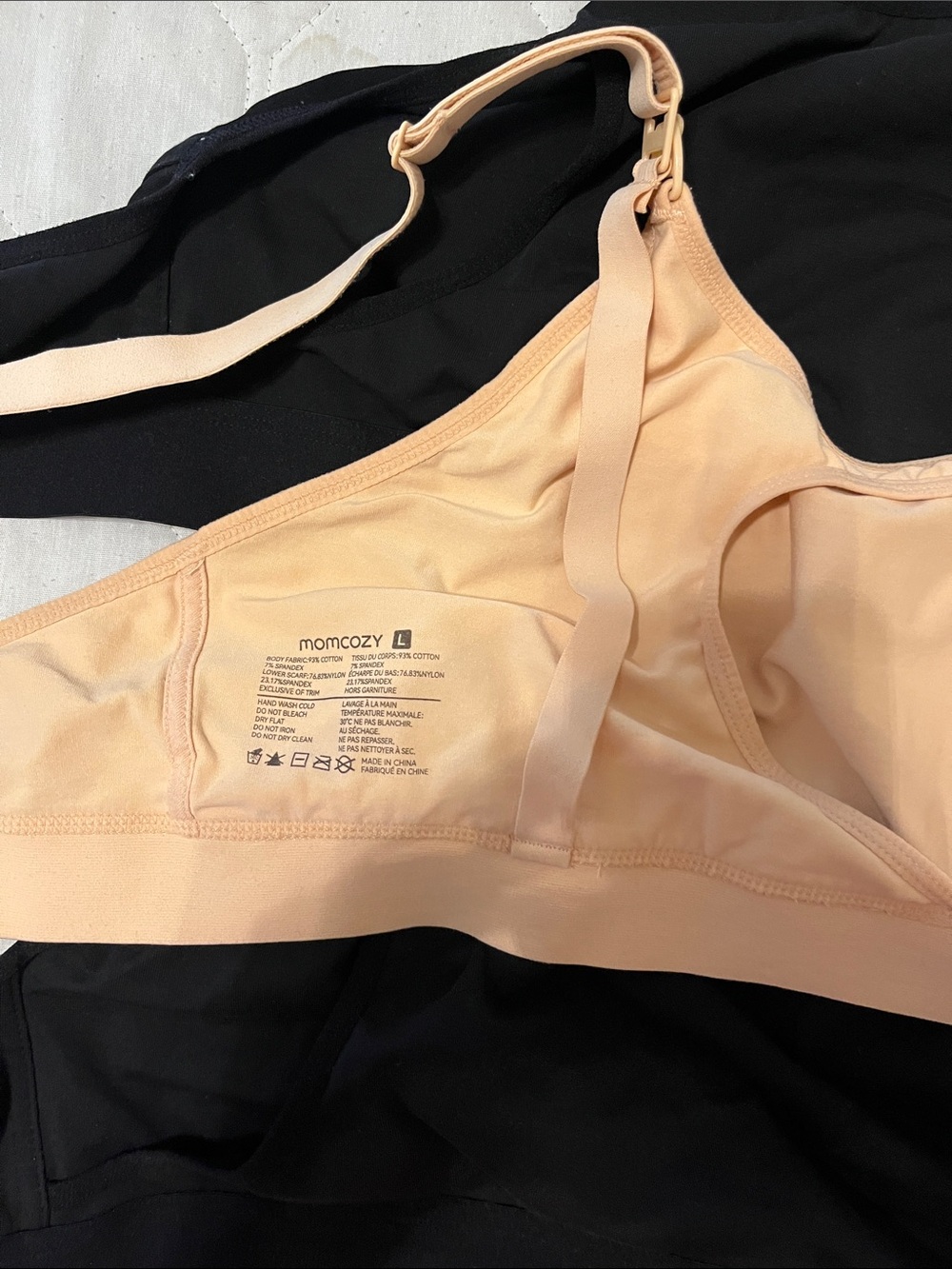 Bundle of 3 Momcozy nursing/pumping bras large - Picture 2 of 3